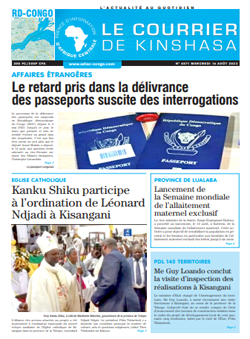 Les Dépêches de Brazzaville : Édition brazzaville du 16 août 2023