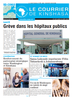 Les Dépêches de Brazzaville : Édition brazzaville du 24 août 2023