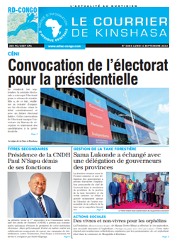 Les Dépêches de Brazzaville : Édition brazzaville du 04 septembre 2023