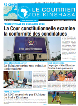 Les Dépêches de Brazzaville : Édition brazzaville du 27 octobre 2023