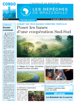 Les Dépèches de Brazzaville : Edition spéciale du 30 octobre 2023