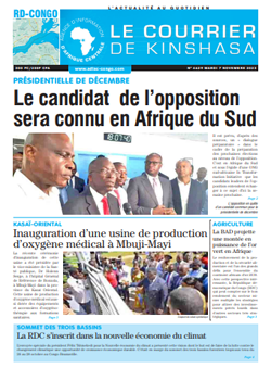 Les Dépêches de Brazzaville : Édition brazzaville du 07 novembre 2023