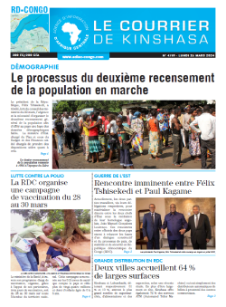 Les Dépêches de Brazzaville : Édition brazzaville du 28 mars 2024