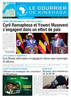Les Dépêches de Brazzaville : Édition brazzaville du 17 avril 2024