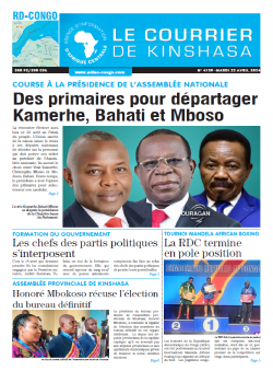 Les Dépêches de Brazzaville : Édition brazzaville du 24 avril 2024