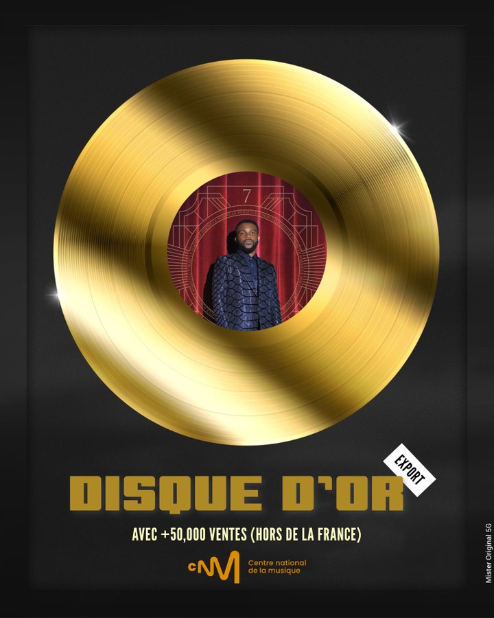 1  : L’album Formule 7 de Fally Ipupa certifié disque d’or /DR