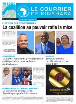 Les Dépêches de Brazzaville : Édition brazzaville du 02 mai 2024