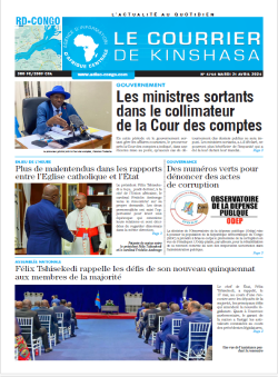 Les Dépêches de Brazzaville : Édition brazzaville du 21 mai 2024
