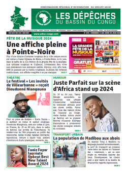 Les Dépêches de Brazzaville : Édition brazzaville du 16 juin 2024
