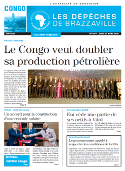 Les Dépêches de Brazzaville : Édition brazzaville du 27 mars 2025