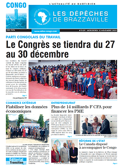 Les Dépêches de Brazzaville : Édition brazzaville du 12 novembre 2025