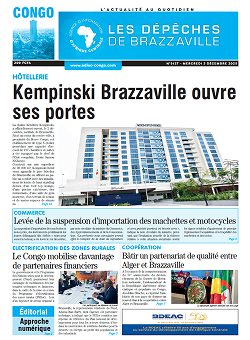 Les Dépêches de Brazzaville : Édition brazzaville du 03 décembre 2025