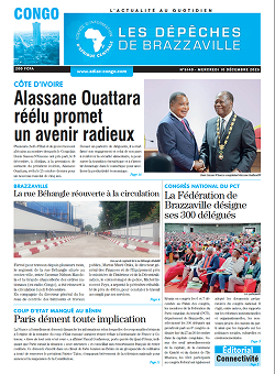 Les Dépêches de Brazzaville : Édition brazzaville du 10 décembre 2025