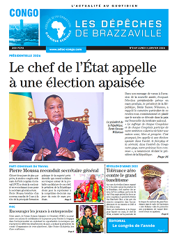 Les Dépêches de Brazzaville : Édition brazzaville du 05 janvier 2026