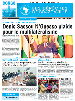 Les Dépêches de Brazzaville : Édition brazzaville du 07 janvier 2026