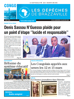 Les Dépêches de Brazzaville : Édition brazzaville du 23 janvier 2026