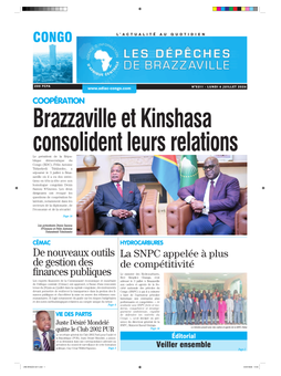 Les Dépêches de Brazzaville : Édition brazzaville du 06 juillet 2026