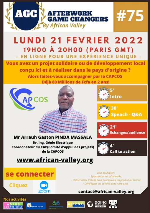 Visuel African Valley rencontre du 21 février 2022