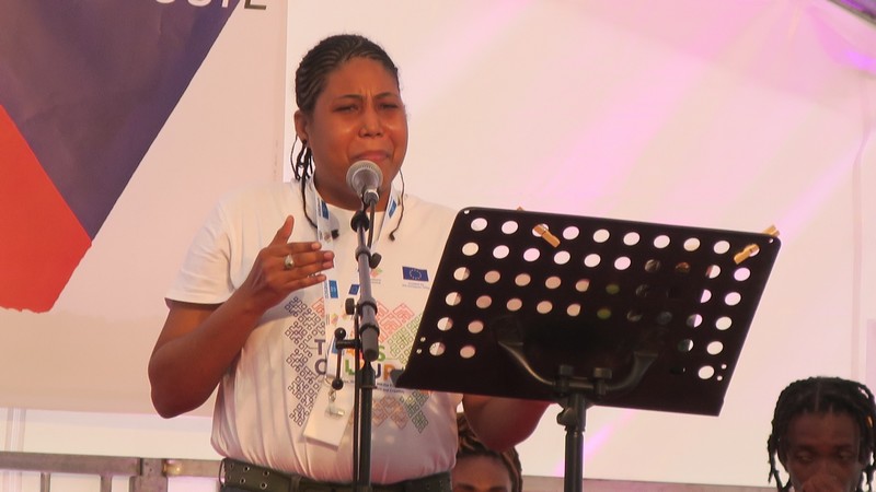 40e Marché de la Poésie, Christena Williams, de la Jamaïque