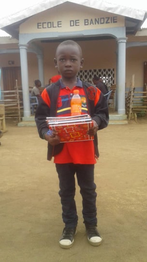 Ecole de Gandzié -Oniami Jossin Arcia, premier lauréat parmi les cinq meilleurs de l'année scolaire 2018-2019