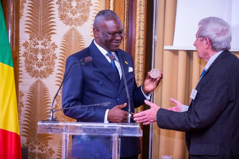 Anatole Collinet Makosso, installation à l'Académie des Sciences d'Outre-mer, Paris 2 juin 2023