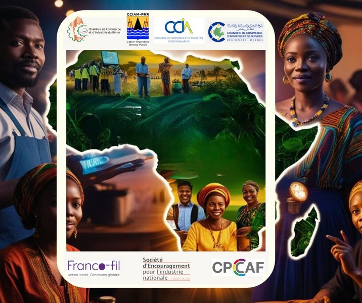 Affiche de la cérémonie de remise du Prix Franco-fil 2024 