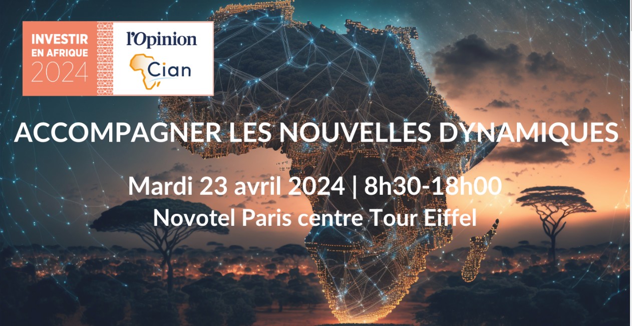 Affiche Forum Investir en Afrique 2024