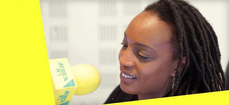 Aïssa Thiam, animatrice de l'émission Ambiance Africa d'Africa N°1