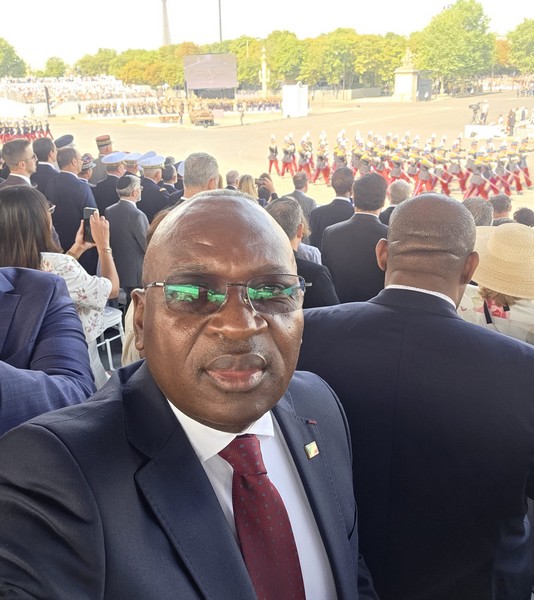 Armand Rémy Balloud-Tabawé au défilé du 14 juillet 2026 à Paris