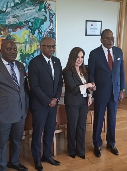 Campagne électorale Unesco- Chili, première étape en Amérique latine