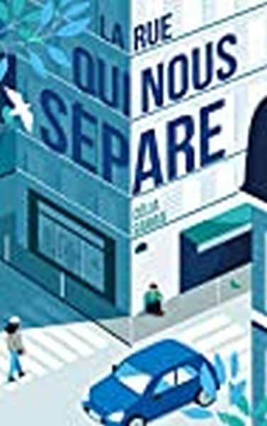Couverture La rue qui nous sépare, premier roman de Célia Samba