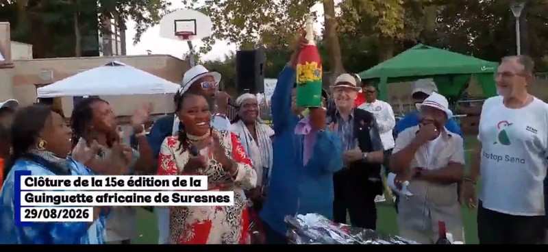 Clôture de la 15e édition de la guinguette africaine de Suresnes