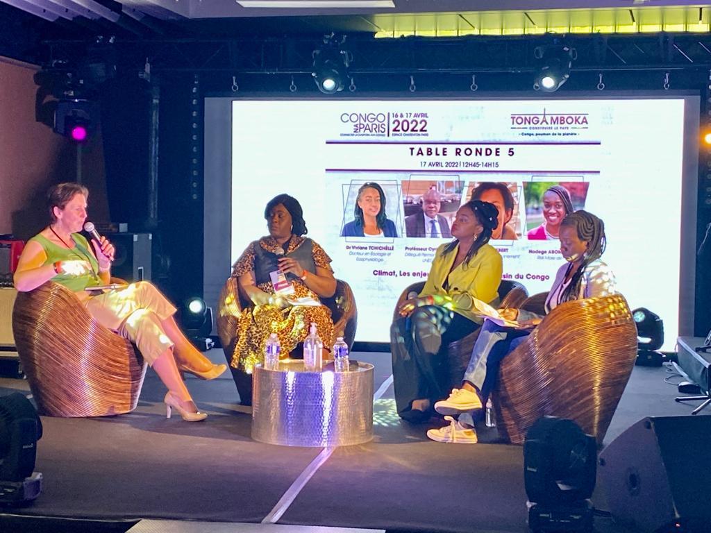 Congo Na Paris, table ronde N°5, Climat, les enjeux écologiques du Bassin du Congo, modérée par Vanessa Nguema