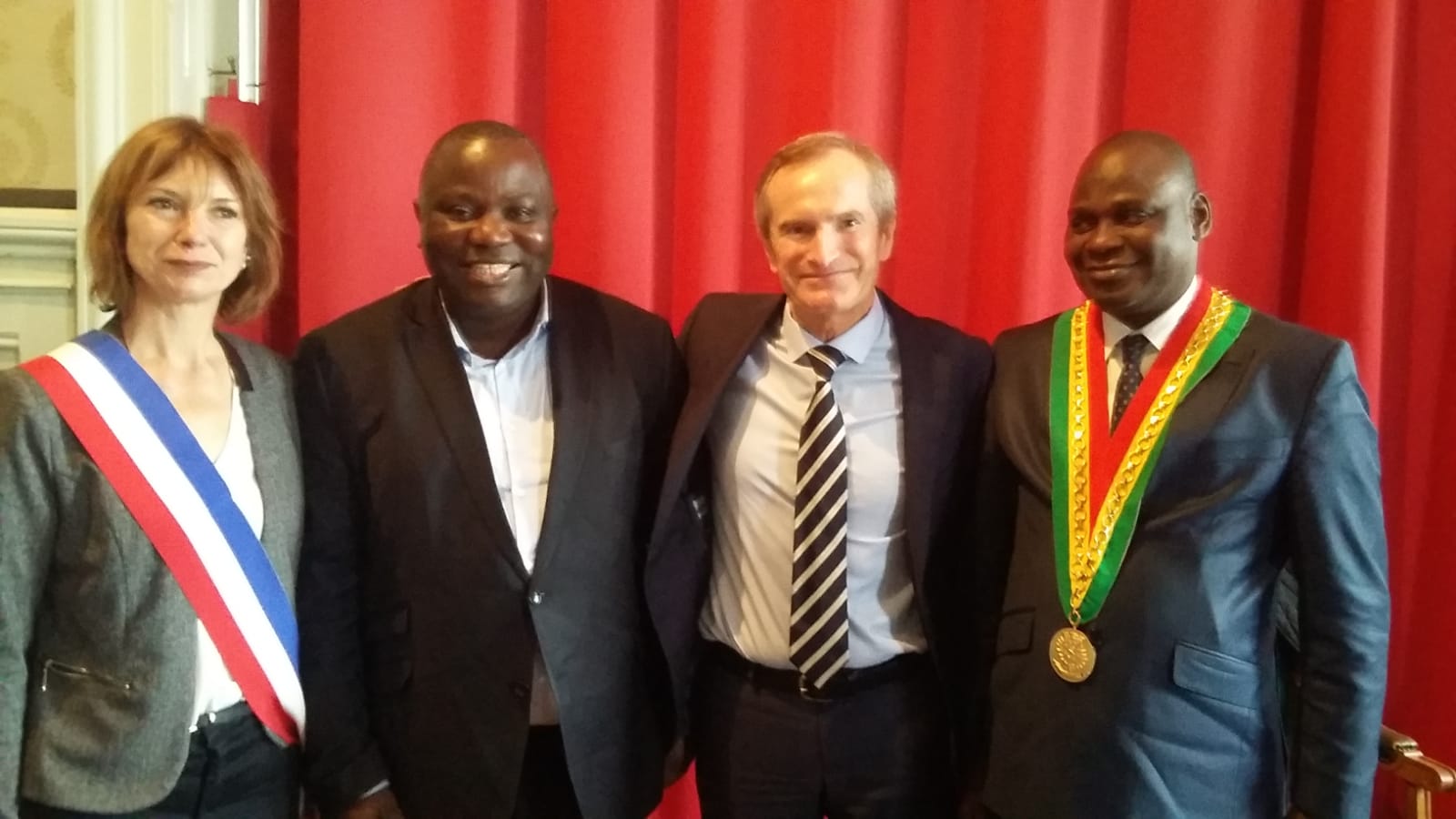 Les acteurs de la coopération décentralisée Dolisie - Doullens le vendredi 08 avril 2022
