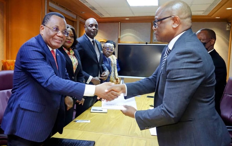 Délégation congolaise de l'équipe de campagne Unesco reçue par les autorités du Botswana