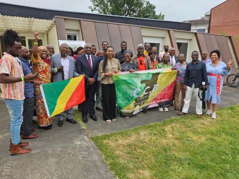 Délégation de l'ambassade au 23e anniversaire de la Communauté congolaise de Bordeaux