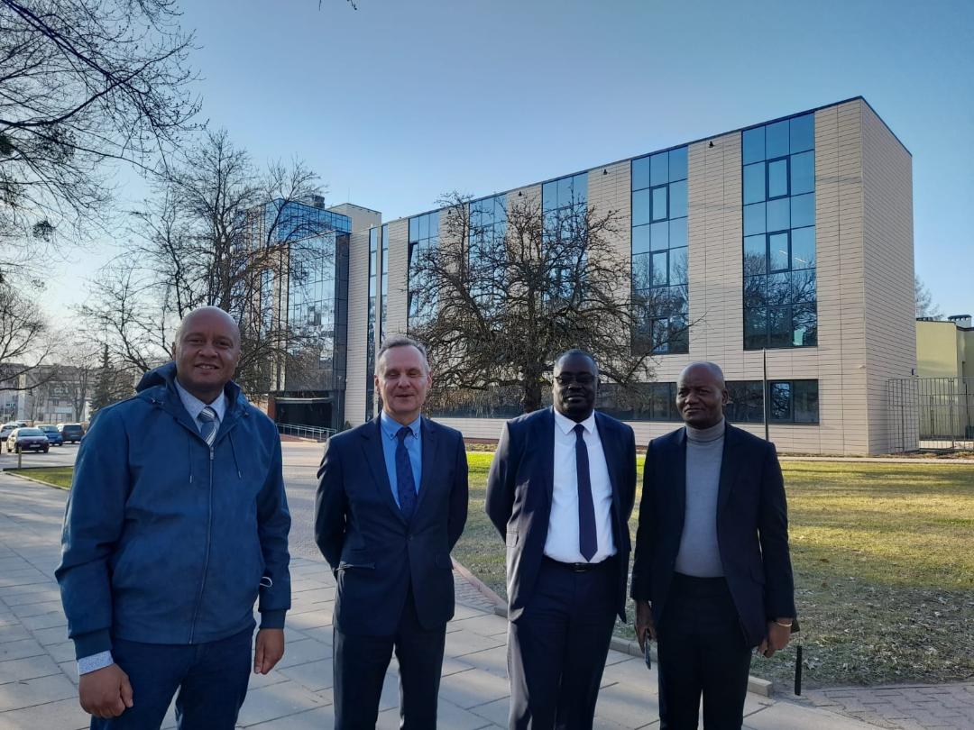 Délégation des autorités diplomatiques du Congo Brazzaville en Pologne