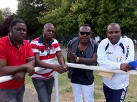 DJ Zidane lors du Premier Tournoi Mwana N'Déya 2013