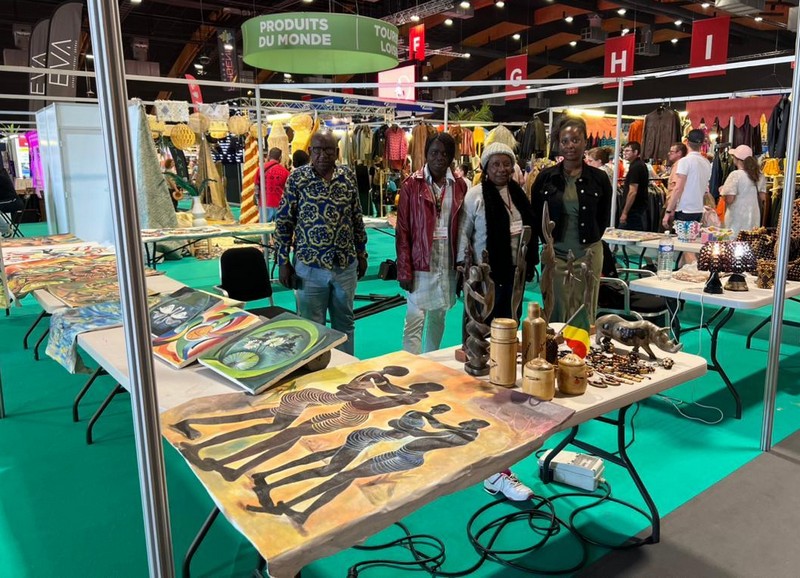 Foire de Tours 2024, stand du Congo Brazzaville