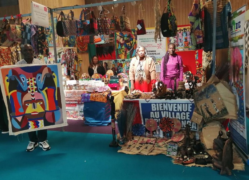 Foire de Paris 2023, Stand de la délégation congolaise Foire de Paris 2023, Stand de la délégation congolaise