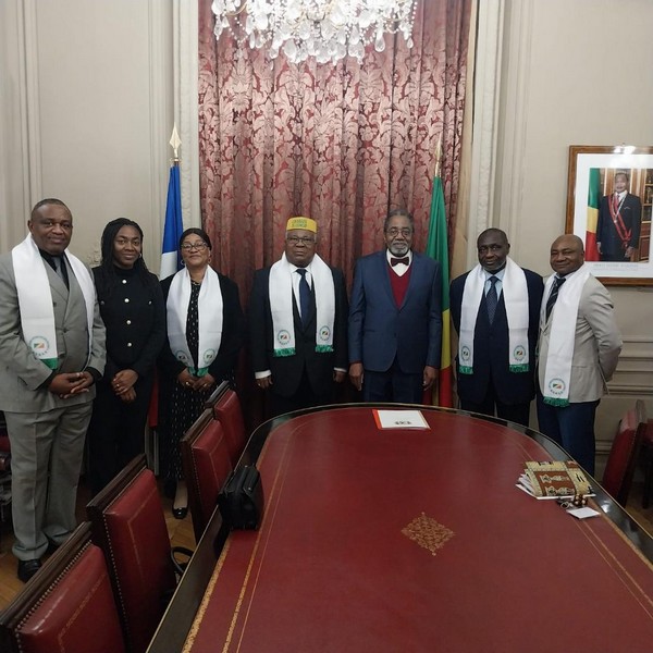 Haut Conseil des Sages des Congolais de l'Etranger à l'ambassade du Congo en France, 24 janvier 2024