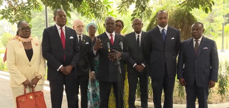 Le Premier ministre Anatole Collinet Makosso à la sortie de l'audience accordée par le Chef de l'Etat Denis Sassou N'Guesso - 06 août 2025