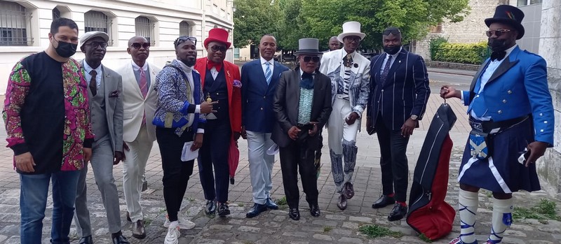 La Sape à Bloizzaville, Scène nationale de la Halle aux grains à Blois , France le 26 juin 2021 La Sape à Bloizzaville, Scène nationale de la Halle aux grains à Blois , France le 26 juin 2021