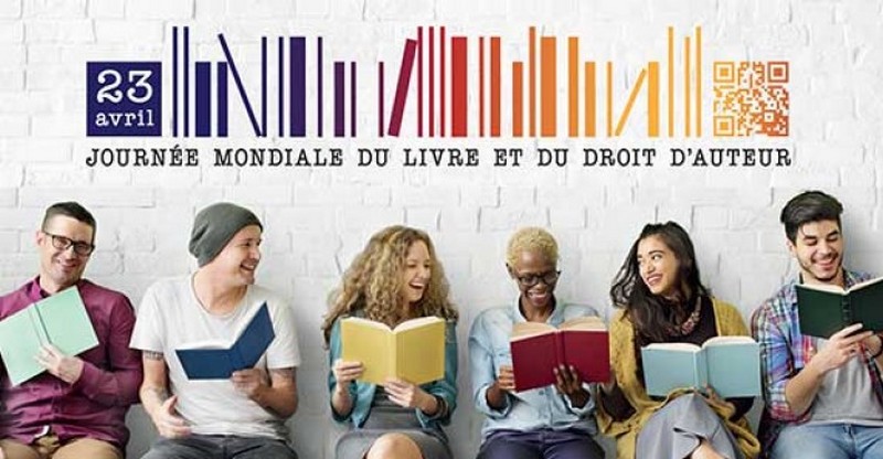 Visuel de la Journée mondiale du livre et du droit d’auteur 2017