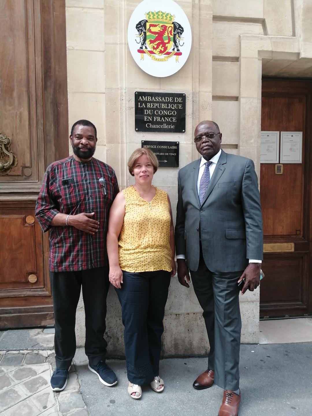 Nouvelle ambassadrice de France au Congo