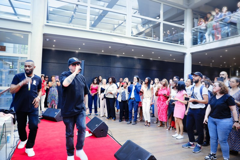 Passi en concert dans les locaux de l'AFD, Paris 12 mardi 25 juin 2024