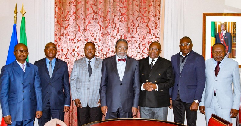 Photo de groupe Pct Europe lors de la réception à l'ambassade du Congo en France, Paris, mercredi 9 novembre 2022 