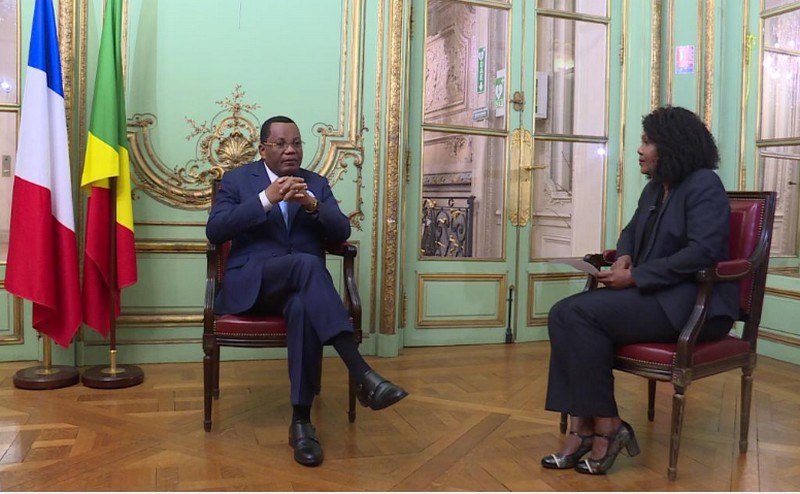 Point presse du ministre Jean-Claude Gakosso à l'ambassade de la République du Congo en France, Paris 19 avril 2025