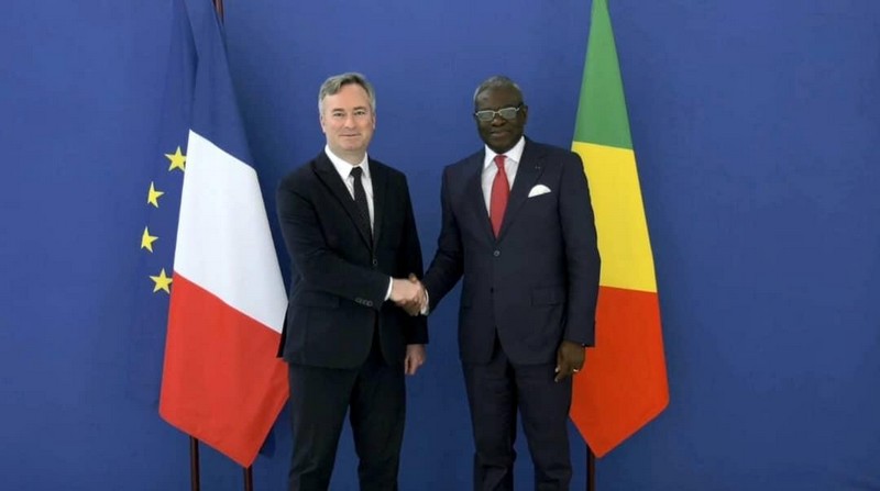 Entretien entre le Premier Ministre congolais, Anatole Collinet Makosso et le Ministre français Jean-Baptiste Lemoyne, Paris Bercy, le 14 avril 2022 Entretien entre le Premier Ministre congolais, Anatole Collinet Makosso et le Ministre français Jean-Baptiste Lemoyne, Paris Bercy, le 14 avril 2022