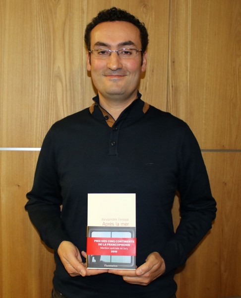 Alexandre Feraga, mention spéciale "OIF"pour son roman Après la mer Alexandre Feraga, mention spéciale "OIF"pour son roman Après la mer